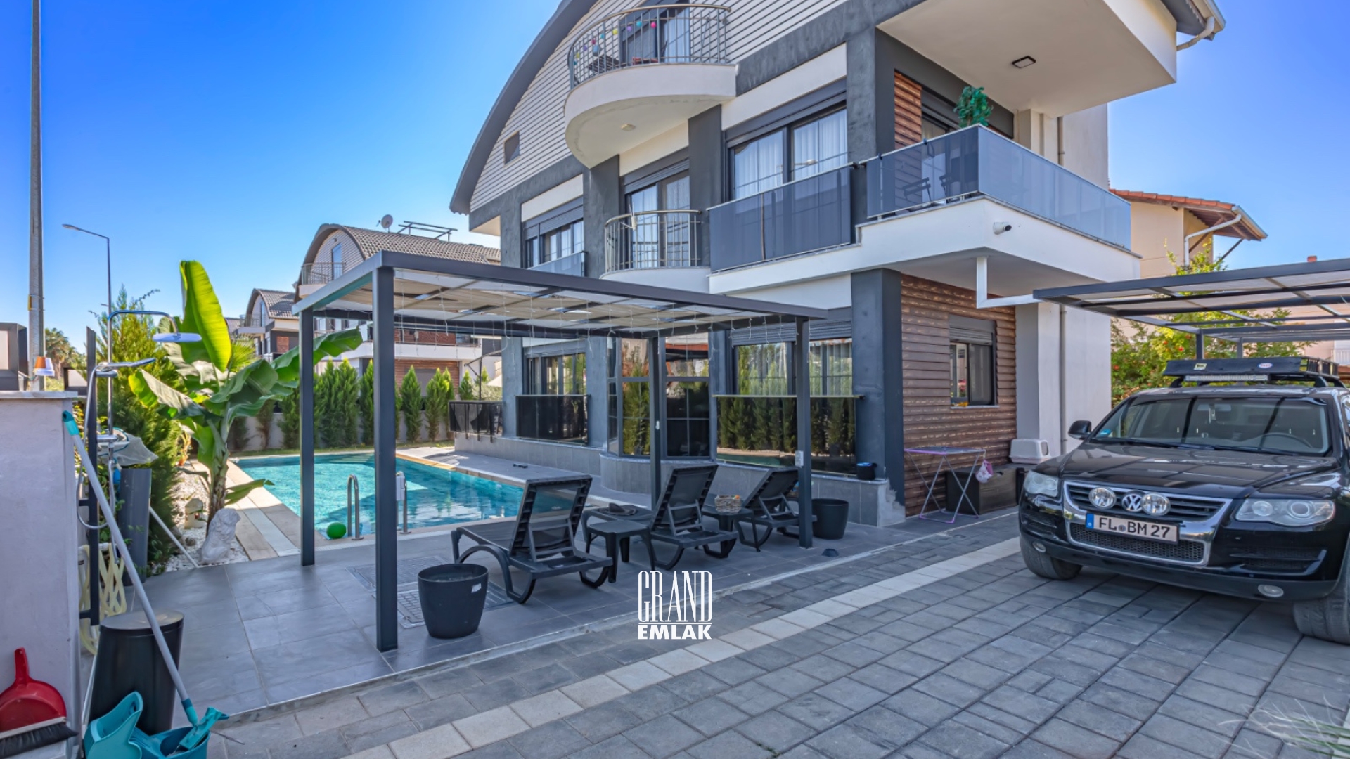 Möblierte freistehende Villa zum Verkauf in der Region Antalya Belek — Kadriye, Serik, Antalya