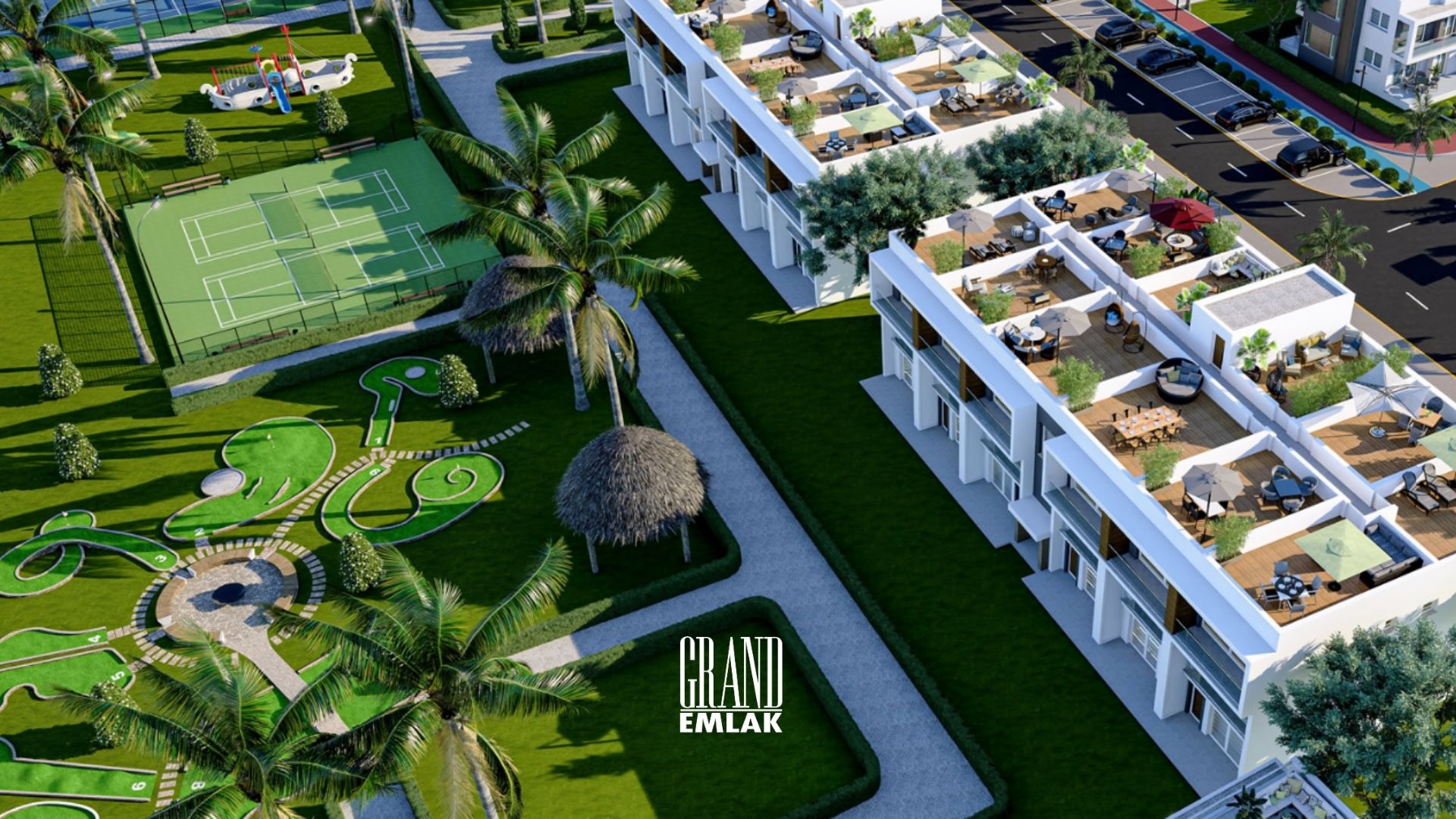 2+1 Wohnung zum Verkauf im Four Seasons Life 3 Projekt, Iskele, Nordzypern — Boğaz, İskele