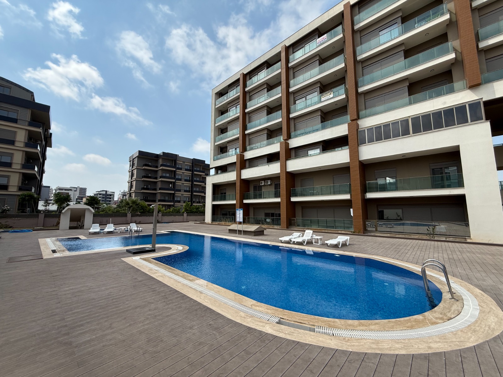 Möblerad 1+1-lägenhet uthyres i Gold Stone, Altıntaş — Altıntaş, Aksu, Antalya